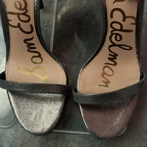 Gray light sparkle sam Edelman pumps - Picture 2 of 4